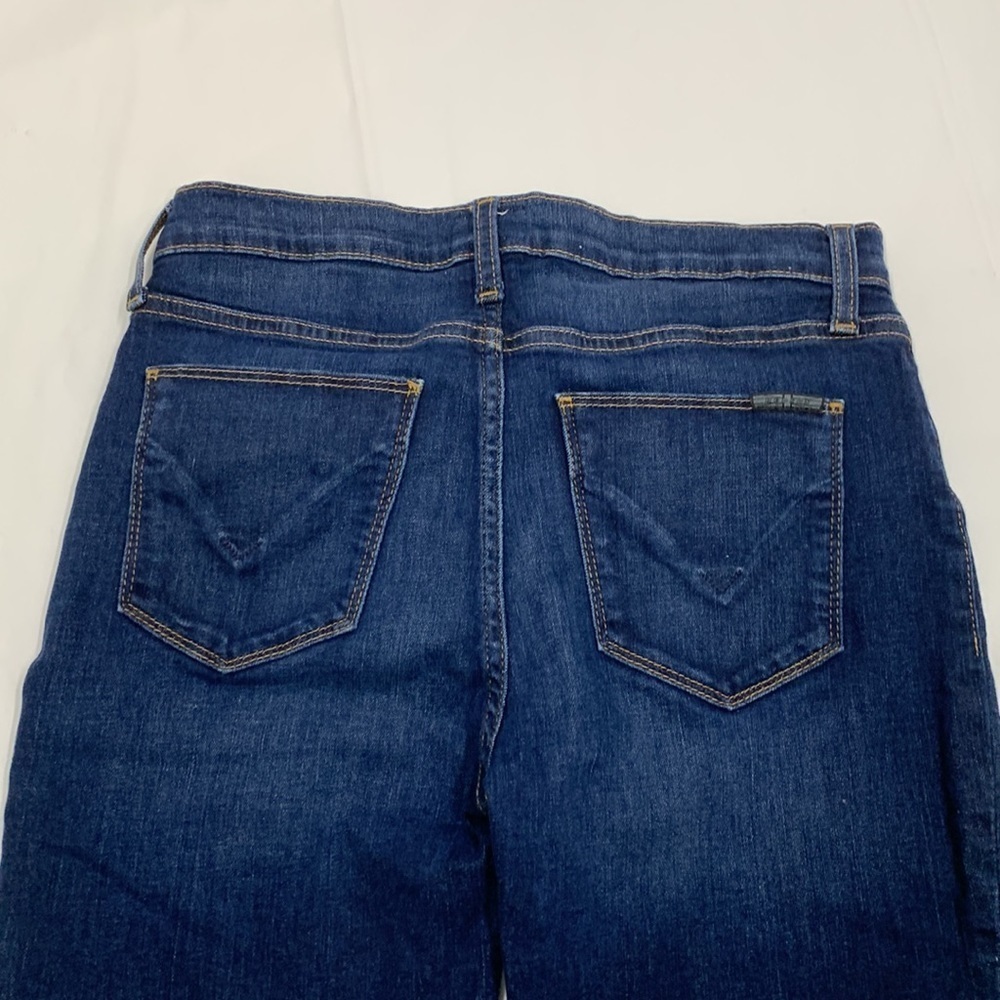 Women Hudson Dark Blue Natalie Super Skinny Jeans Size 28 - Picture 9 of 11